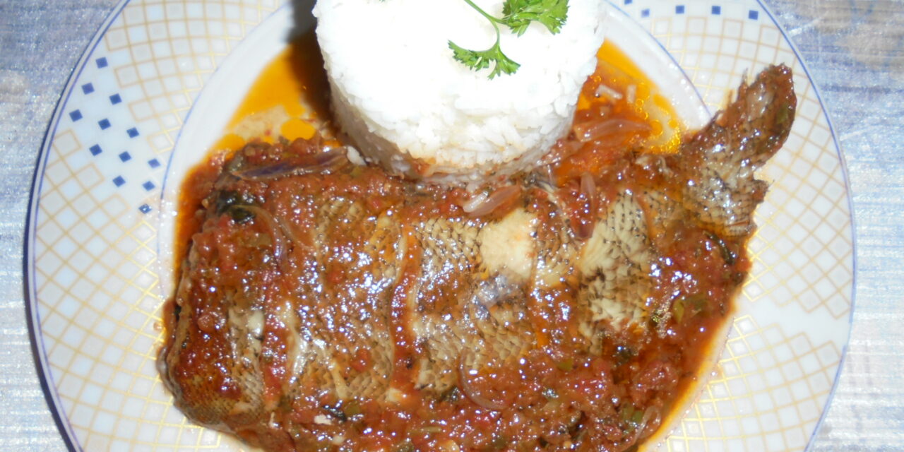 Recette de Rôti de Soles aux épices du pays (Djansang, Pèpè, Rondelle)