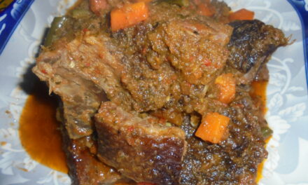 Recette de Rôti de Porc-épic fumé aux petits légumes