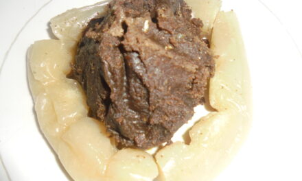 Recette de Mets d&rsquo;arachides traditionnel aux biffagas (Gâteau vapeur)