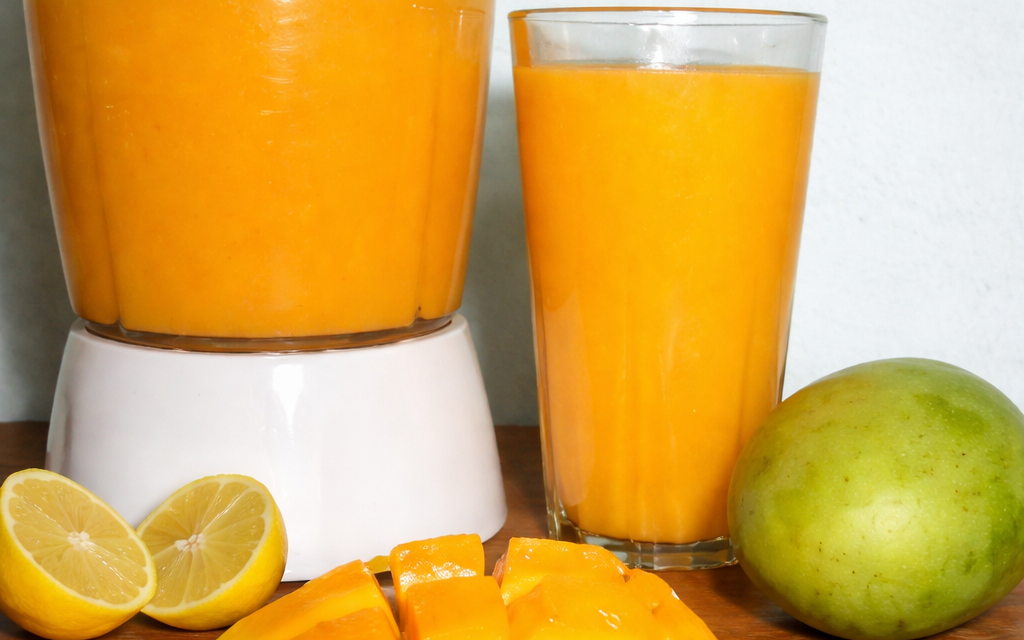 Recette Jus de Mangues Maison au Citron : frais et 100% naturel