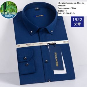 Chemise homme à manches longues