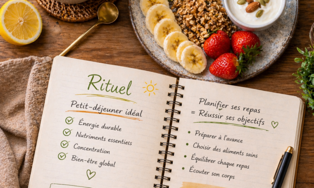 Menu petit-déjeuner sain : 5 piliers pour une énergie durable
