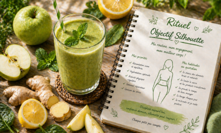 Smoothie minceur : concombre, pomme, gingembre et citron