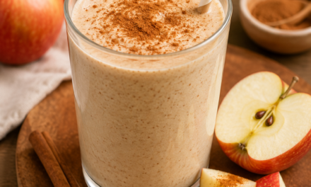 Recette Smoothie Pomme Cannelle Sain Réconfort