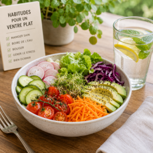 habitudes pour un ventre plat