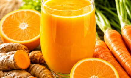 Jus Carotte, Orange & Curcuma: le cocktail énergie et bonne mine