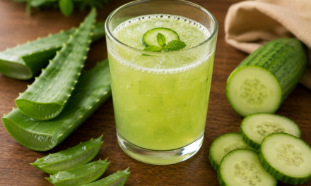 Recette Jus Aloe Vera Concombre Hydratation