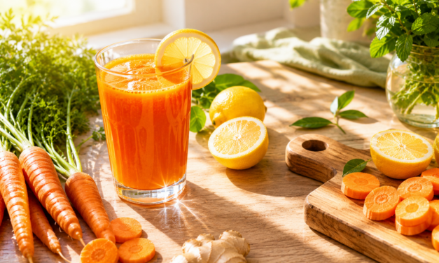 Jus carotte citron : la recette naturelle pour l&rsquo;éclat et l&rsquo;énergie