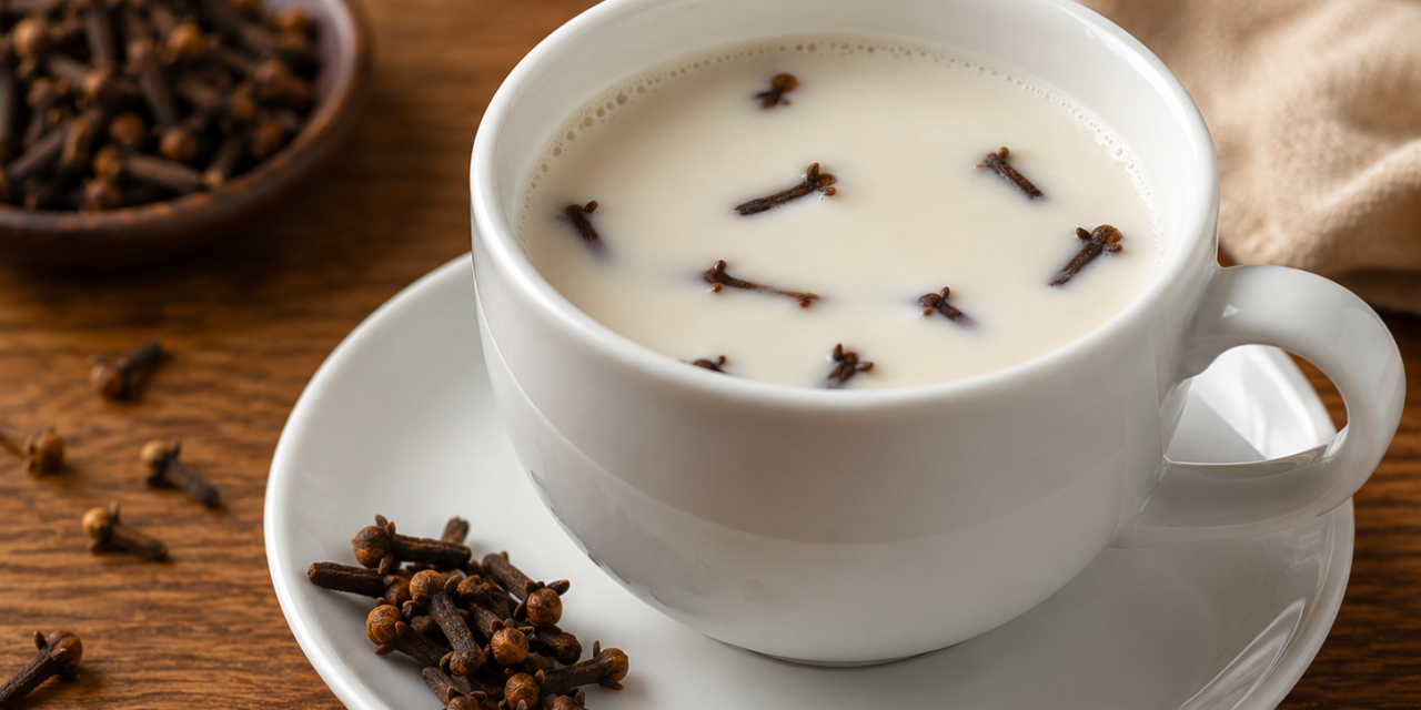 Recette Lait aux Clous de Girofle Bienfaits