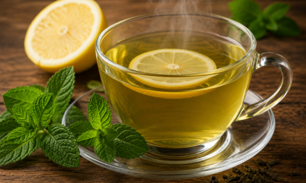 Infusion Thé Vert Citron Énergie Sain
