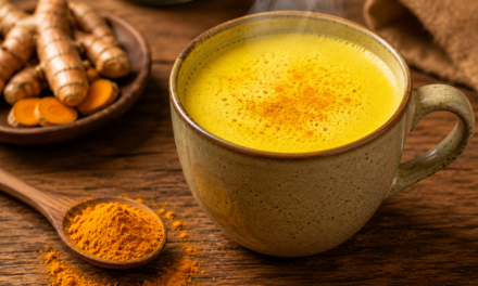 Recette Lait Chaud au Curcuma Bienfaits Sain
